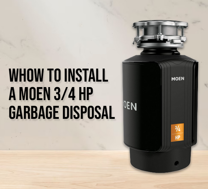 How to Install a Moen 3 4 HP Garbage Disposal