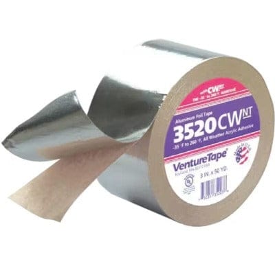 Venture 1525CW FSK Foil Tape 3in x 150ft (37.5 Sq Ft Roll)