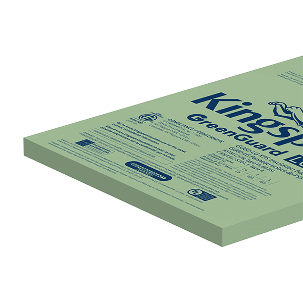 GRAY boards Knit Solegard Lサイズ Kingspan GreenGuard GG60-LG XPS Insulation Board - 2in x 4ft x 8ft