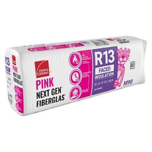 Load image into Gallery viewer, Owens Corning R-13 Kraft Faced Fiberglass Insulation Batts - All Sizes 3.5 in. x 15 in. x 93 in. (5 Bags) Owens Corning
