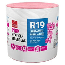 Load image into Gallery viewer, Owens Corning R-19 Unfaced Continuous Roll Insulation - All Sizes 6.25 in. x 23 in. x 470 in. (6 Rolls) Owens Corning
