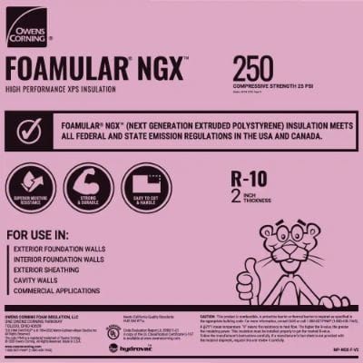 RMax Thermasheath 4ft x 8ft Polyiso Rigid Foam Insulation Board - All