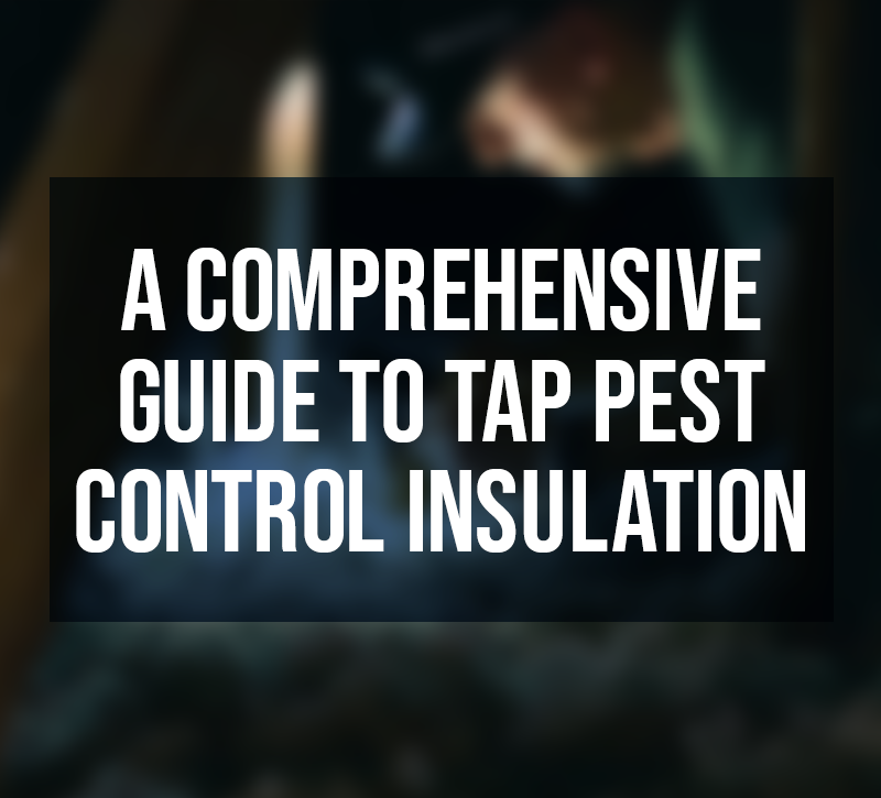 A Comprehensive Guide To Tap Pest Control Insulation 4169