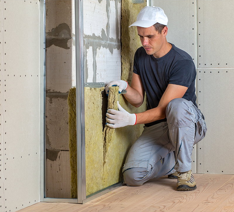 How to make wall insulation, like rockwool? - Materials and