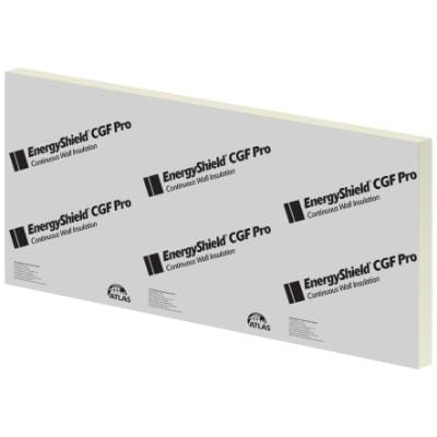 Atlas EnergyShield CGF Pro Glass-Mat Faced 2 Sides (1 Side Gray) Polyiso Insulation