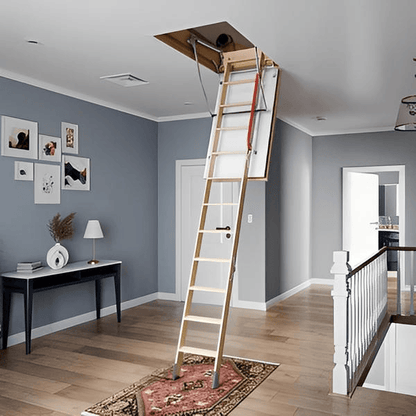 LWF60 Fire Rated Insulated Wood Attic Ladder - All Sizes Attic Ladders