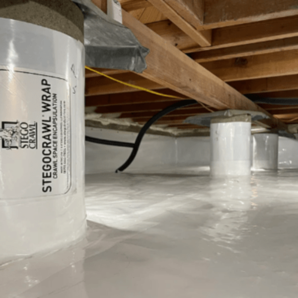 StegoCrawl Wrap 10-Mil Crawl Space Vapor Retarder - White - All Sizes ...