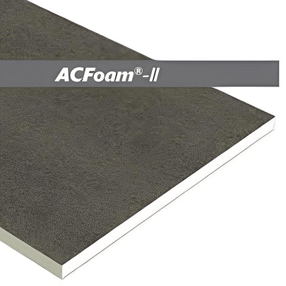 Atlas ACFoam-II Flat GRF Fiber Felt Faced 2 Sides 4ft x 4ft Polyiso Roof Insulation Board - All Sizes