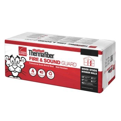 Thermafiber Fire and Sound Guard Plus R10 - All Sizes Insulation