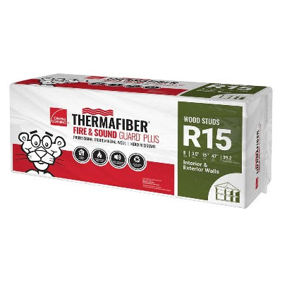 Thermafiber Fire and Sound Guard Plus R15 - All Sizes Insulation