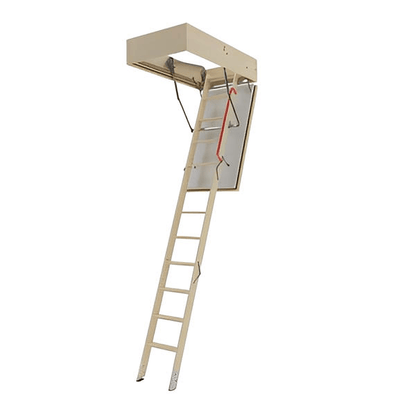 LWF60 Fire Rated Insulated Wood Attic Ladder - All Sizes 22.5in x 47in (7ft 8.5 in - 9ft 2 in) Attic Ladders