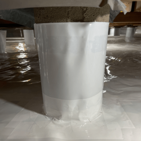 StegoCrawl Wrap 15-Mil Crawl Space Vapor Barrier - White - All Sizes