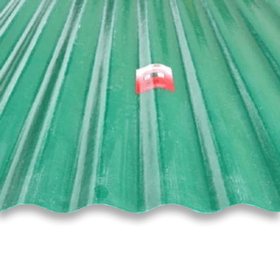 6 Oz Corrugated Fiberglass Sheet - All Sizes Green / 26