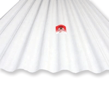 Load image into Gallery viewer, 6 Oz Corrugated Fiberglass Sheet - All Sizes White / 26&quot; X 96&quot;
