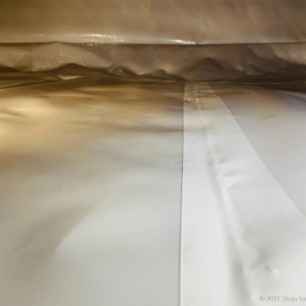 StegoCrawl Wrap 15-Mil Crawl Space Vapor Barrier - White - All Sizes