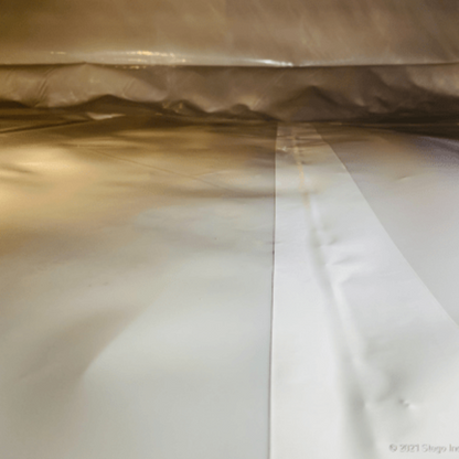 StegoCrawl Wrap 15-Mil Crawl Space Vapor Barrier - White - All Sizes