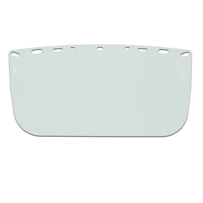 Visor, Acetate, Clear, Flat, 8 In x 15 In x .04 In