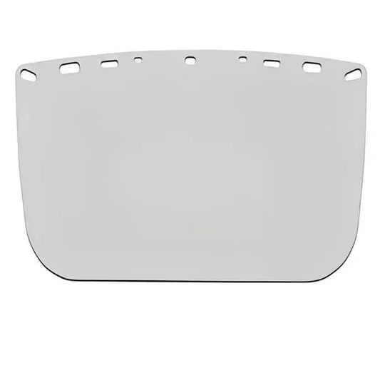 Clear, Flat Economy Polyester Visor - 8 In x 15 In x .04 In Tools and Workwear
