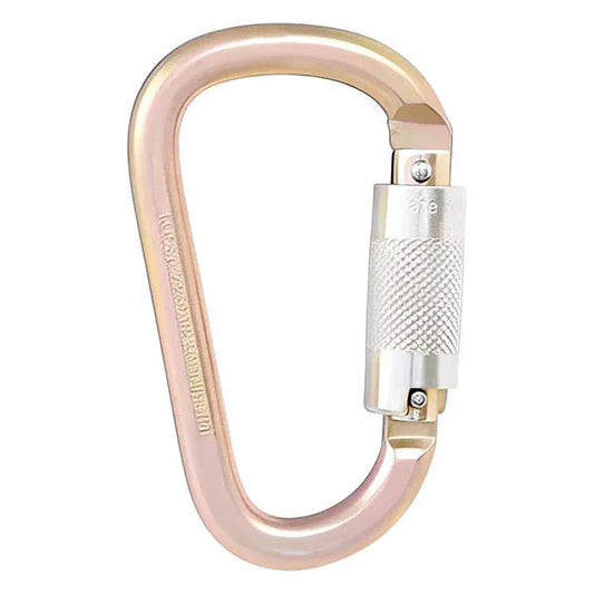 High Strength Steel Locking Carabiner Safety Equipment