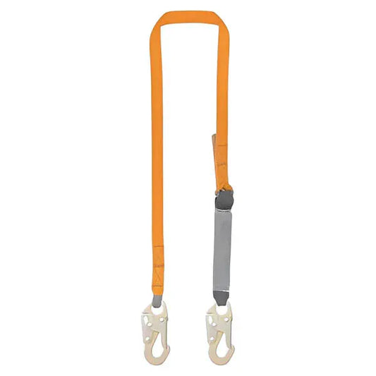 6 ft Single External Lanyard Hooks With Snap/Rebar/Peri Hooks 2 Snap Hooks Safety Equipment