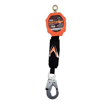 Pygmy Hog 11 ft Web Self Retracting Lifeline With Snap/Peri/Rebar Hooks Snap Hook Safety Equipment