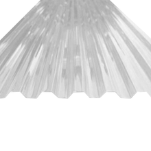 Load image into Gallery viewer, Greca Polycarbonate Corrugated Clear Roofing Sheet - All Colors Clear / 26&quot; X 96&quot;
