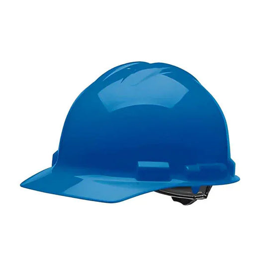 Hard Hat Cap Style 4 Pt. Ratchet Adjustment - All Colors Blue Tools and Workwear
