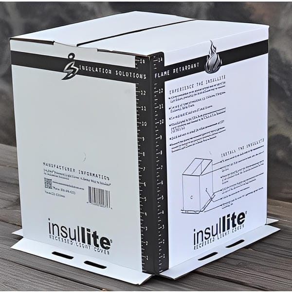 Recessed Light Cover Solid - All Sizes Insulation