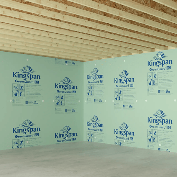 Kingspan GreenGuard GG25-LG XPS 4ft x 8ft Insulation Board - All Sizes XPS Boards