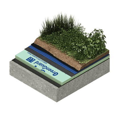Kingspan GreenGuard GG60-LG XPS Insulation Board - 2in x 2ft x 8ft - (96 Boards) Roof