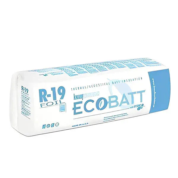 Knauf Ecobatt R-19 Foil Faced Fiberglass Insulation Batts - All Sizes Batts