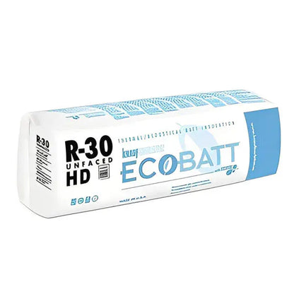 Knauf Ecobatt R-30 HD Unfaced Fiberglass Insulation Batts - All Sizes Fiberglass Insulation