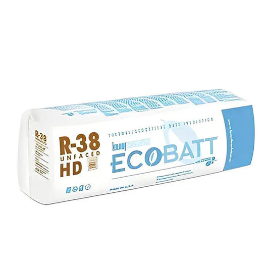 Knauf Ecobatt R-38 HD Unfaced Fiberglass Insulation Batts - All Sizes Fiberglass Insulation