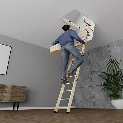 Wooden Insulated Ladder - Up to 10ft 8in - 47in x 21.5in