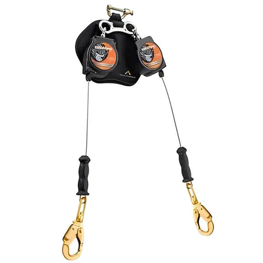Leading Edge Dual Self Retracting Lifeline With Snap Hooks - All Lenghts Safety Equipment