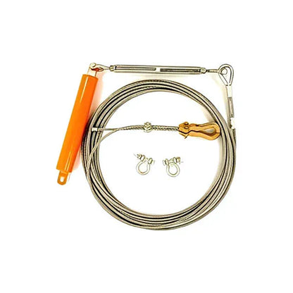 60' Adjustable Horizontal Lifeline System Anchorage