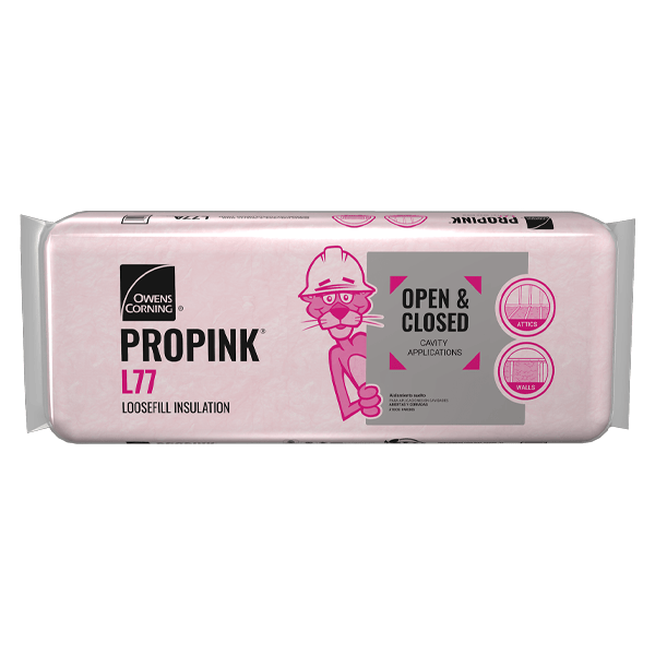 Owens Corning PROPINK  L77 PINK Fiberglass Unbonded Loosefill Insulation Fiberglass Insulation