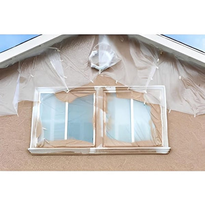 9ft x 400ft x 0.31mm Poly Sheeting (100 Rolls) Weatherproofing