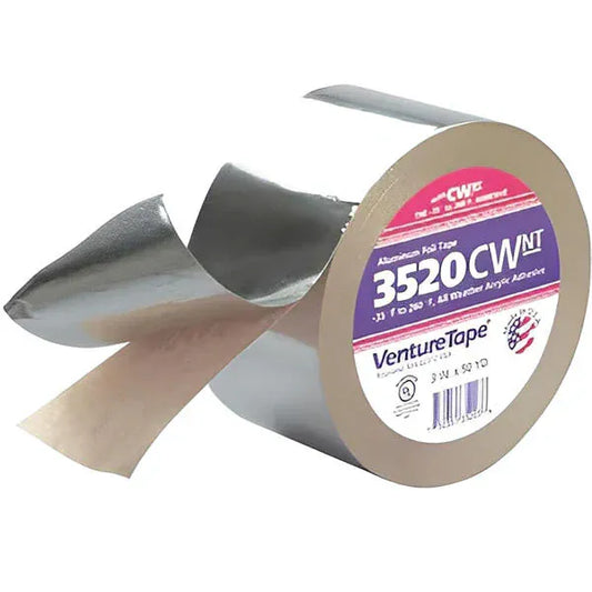 Venture 1525CW FSK Foil Tape 3in x 150ft (37.5 Sq Ft Roll) Tape