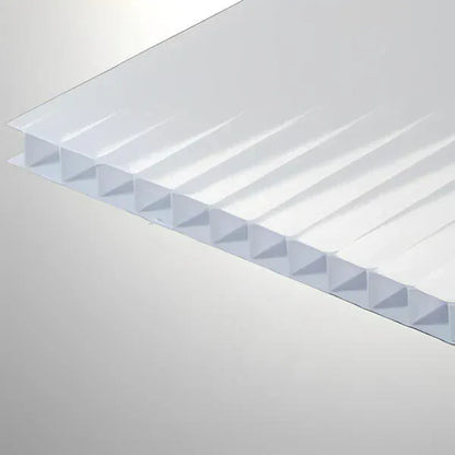 Twinwall Polycarbonate Sheet - All Sizes Opal / 6MM X 48" X 96" Roofing