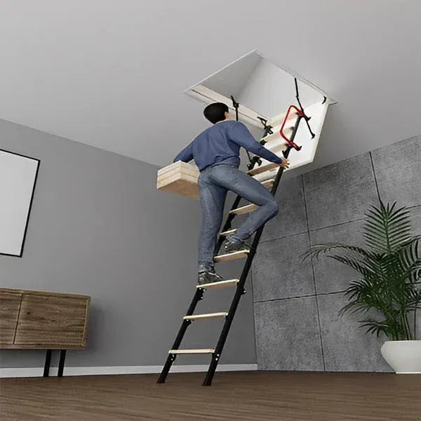 Wooden Metal Basic Insulated Ladder - Buy Now – Insulation4US
