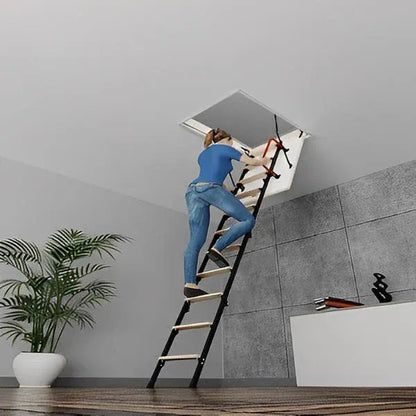 Wooden Metal Basic Insulated Ladder - All Sizes