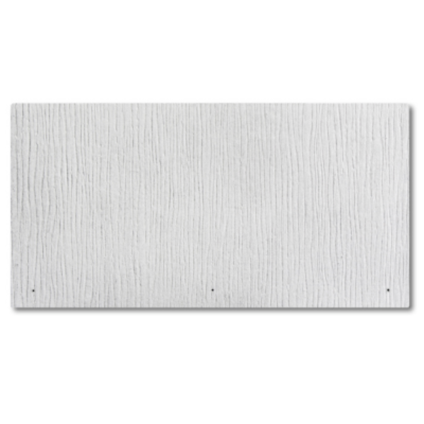 Weatherside WeatherSide Fiber-Cement Siding - Purity Straight Shingle w/ Textured ...