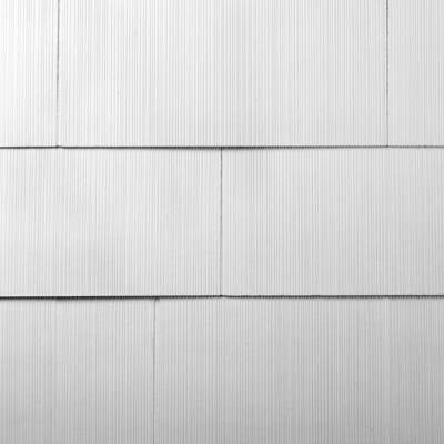 WeatherSide Fiber-Cement Siding Profile - 12" Shingle w/ Striated Surface - 12 in x 24 in (18 Shingles - Approx 33 Sq Ft)