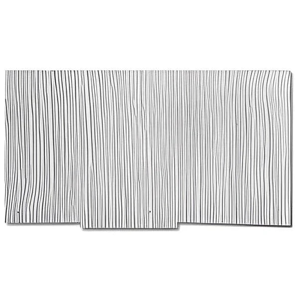 WeatherSide Fiber-Cement Siding - Emphasis Thatched Shingle w/ Woodgrain Surface - 14 - ⅝ in x 25 in (11 Shingles - Approx 25 Sq Ft)