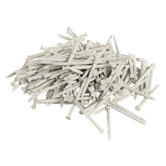 White Siding Nails - 1 3/4in (Pack of 175)