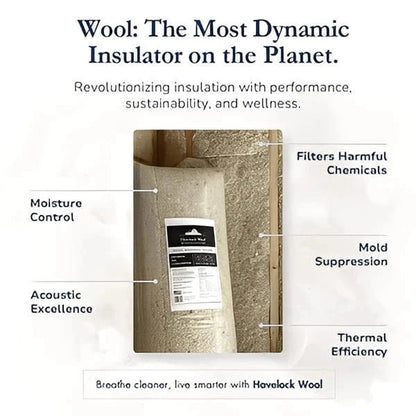 Havelock Wool PRO R-14 Insulation Batt - All Sizes Insulation