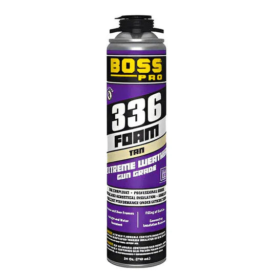 Boss 336 - Extreme Weather Gun Foam - 24oz - (Box of 12)