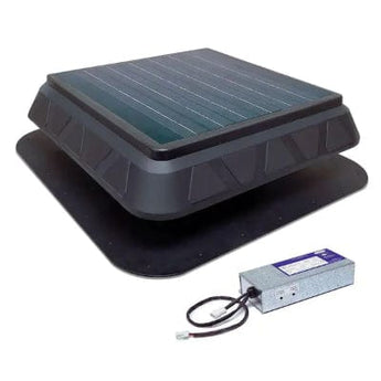 Master Flow Green Machine High-Power Solar - Dual Powered Roof Vent 900 CFM