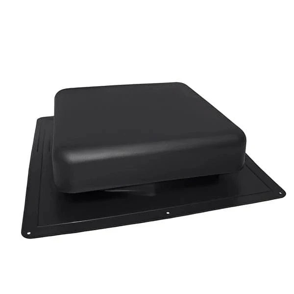 Master Flow Roof Louver RT65  -  60 Sq In (Pack of 10) Black Roofing